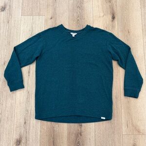 Orvis Men's Deep Teal Crewneck Sweater